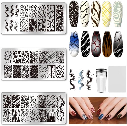Nagelstempelplatten set - nagelstempelplatten,