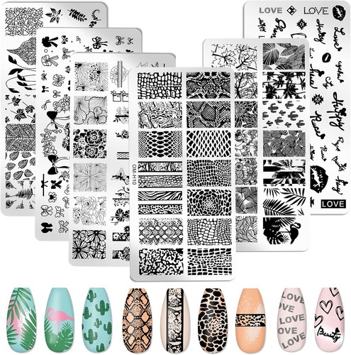 Nagel schablone stempel - nagel,