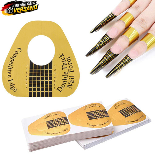 Nagel schablonen set - nagel, für