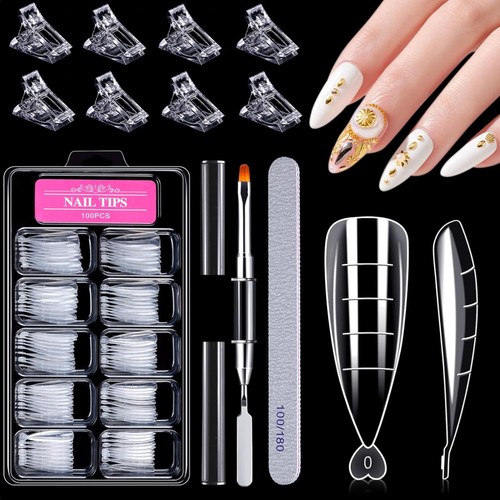Nagelformen set 100 stück - nagelformen,