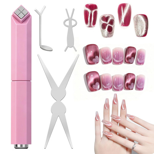 Nagelmagnet set für cat eye - nagelmagnet-set, cat-eye
