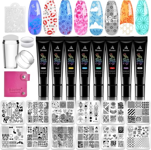 Nagel stamping set farben - nagel,