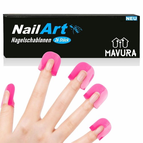 Nailart nagellack schablone - nailart,