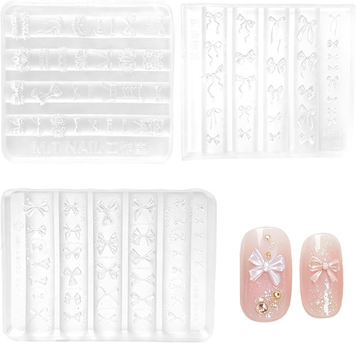 3er gel nail art nagel - 3er,