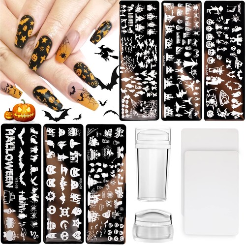Nagelstempel halloween - nagelstempel,