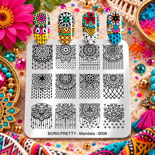 Nail nägel palette - nail, stempeln