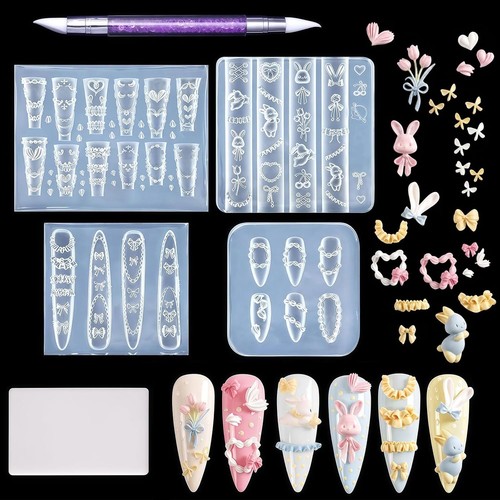 Nagelstempel set stück - set,