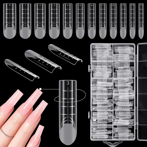 Dual form nails - form,
