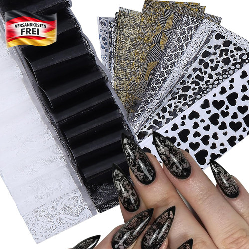 Nagelschablonen set stück - nagelschablonen,