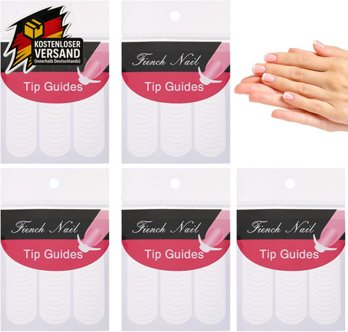 French nails aufkleber set 240 - nails,